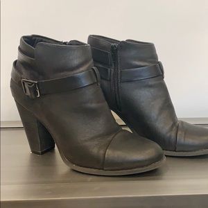 Lauren Conrad Black Ankle Boots